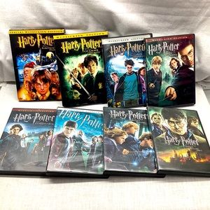HARRY PODER 8 DVDS MOVIES WIDE SCREEN EDITION